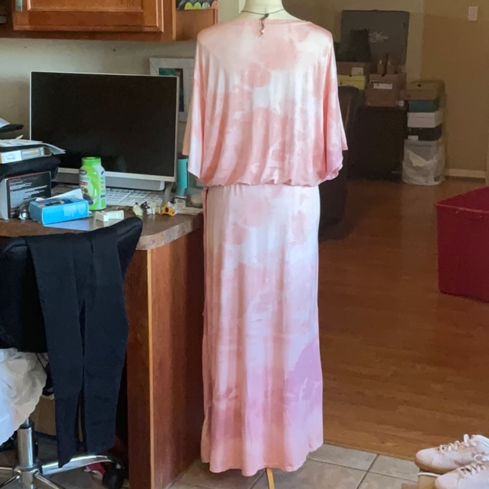 Free People Alyssa Pink Wrap Dress Size M, NWT - Picture 8 of 16
